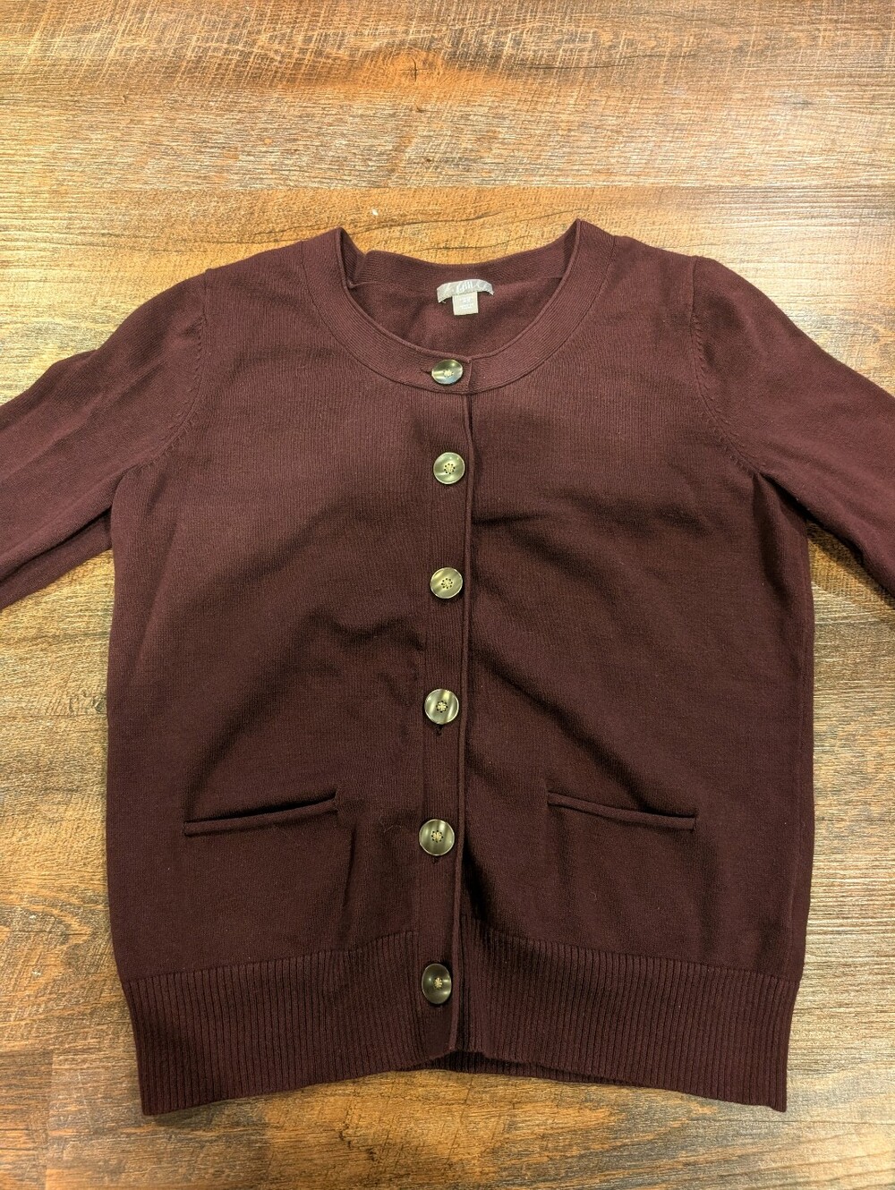 J.Jill Purple Cardigan